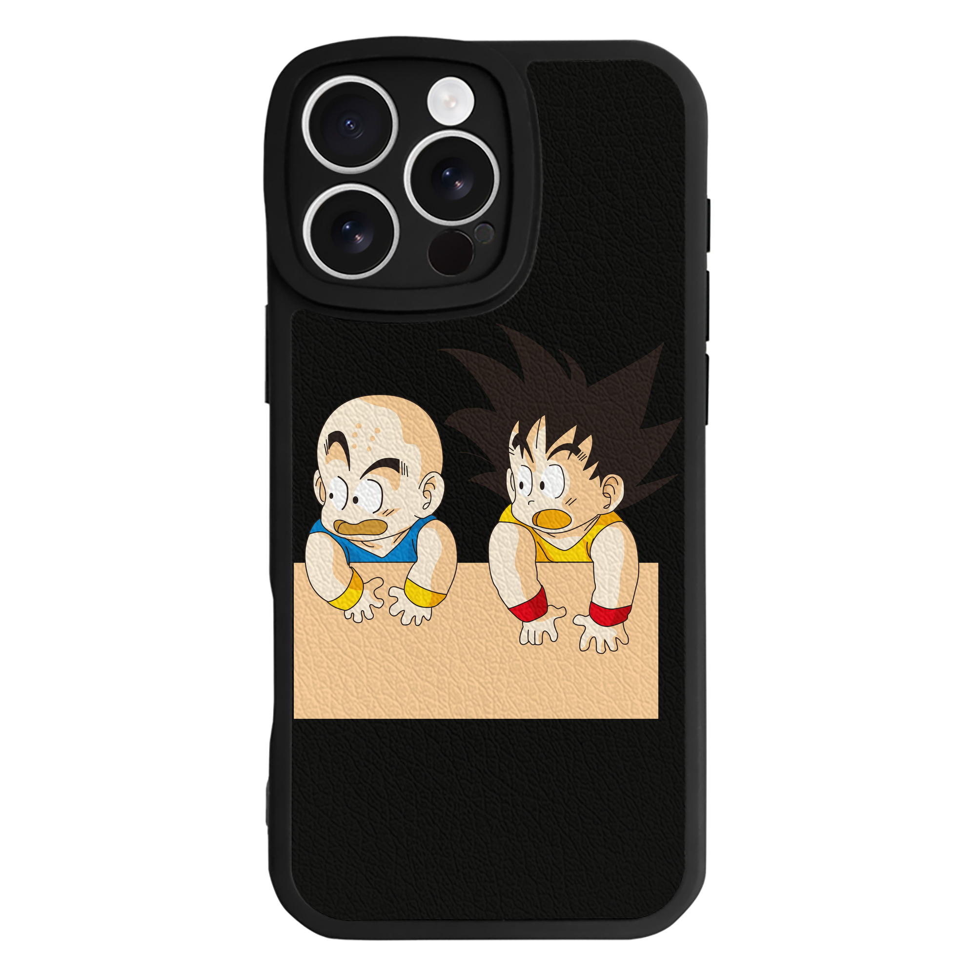 （画像用） ドラゴンボール 孫悟空（そん ごくう）Son Goku カカロット DRAGON BALL Kakarotto 【iPhone 16シリーズ対応】シリコンスマホケース（レザー調） 材質：シリコン